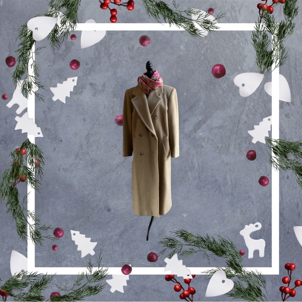 Jones New York long wool coat